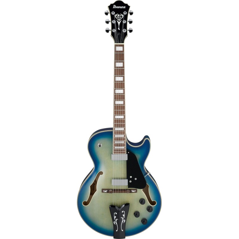 Ibanez GB10EM Jet Blue Burst