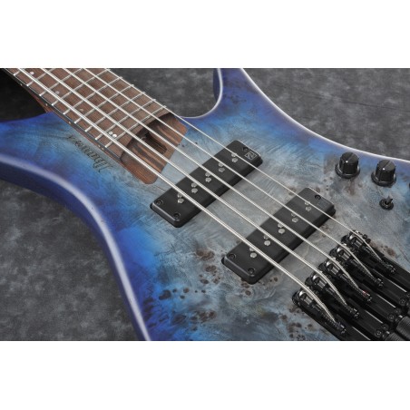 Ibanez EHB1505-PLF Pacific Blue Burst Flat