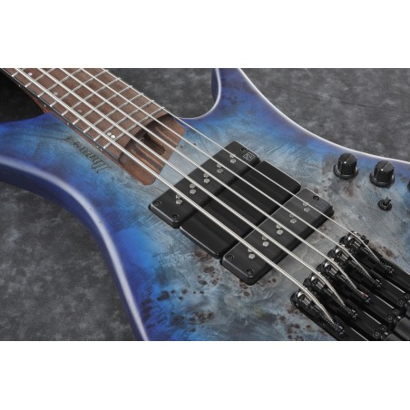 Ibanez EHB1505-PLF Pacific Blue Burst Flat