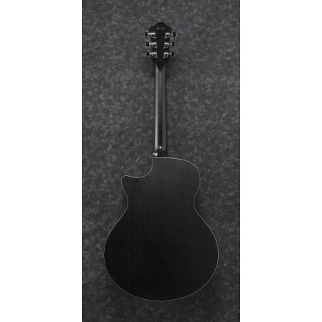 Ibanez AE295 Weathered Black Open Pore