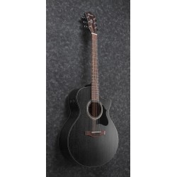 Ibanez AE295 Weathered Black Open Pore