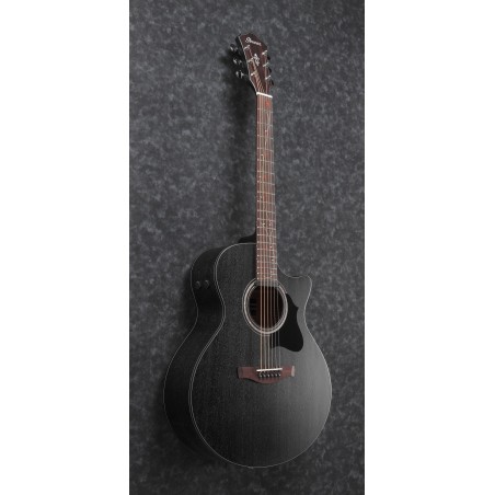 Ibanez AE295 Weathered Black Open Pore