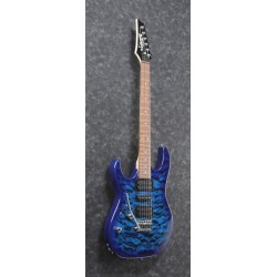 Ibanez GRX70QAL Transparent Blue Burst Left Handed