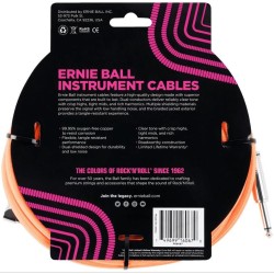 Ernie Ball 6067 Braided Neon Orange