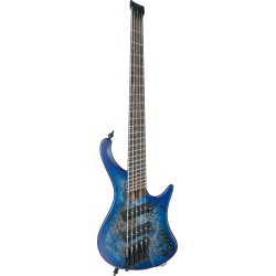 Ibanez EHB1505MS Pacific Blue Burst Flat