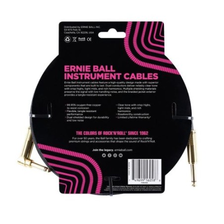 Ernie Ball 6058 Braided Black