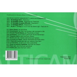 60 Solfeggi Cantati Volume 1 Manzi