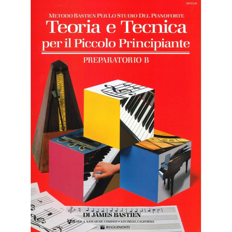 Teoria e Tecnica per il Piccolo Princip. Prep. B J.Bastien