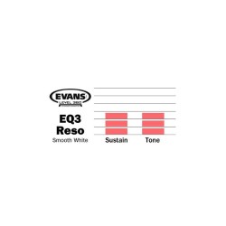 EVANS EQ3 Smooth 18" BD18RSW