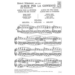 Album per la Gioventù Op.68 Schumann Ricordi