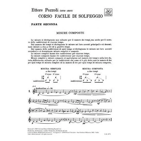Corso Facile di Solfeggio Parte 2
