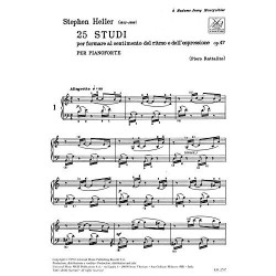 25 Studi Per Pianoforte Op. 47 Heller