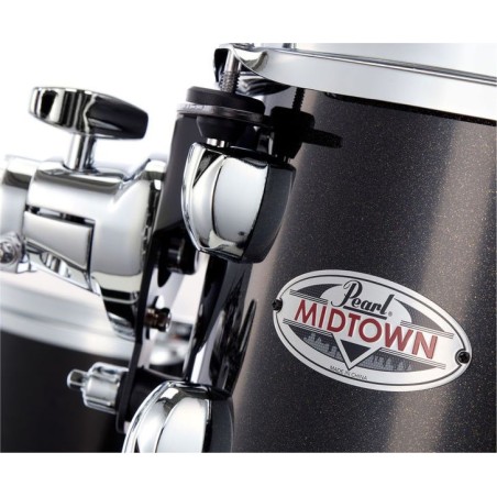Pearl Midtown 16" Black Gold Sparkle MDT764P/C701