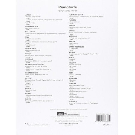 19 Pezzi Facili per Pianoforte Bach