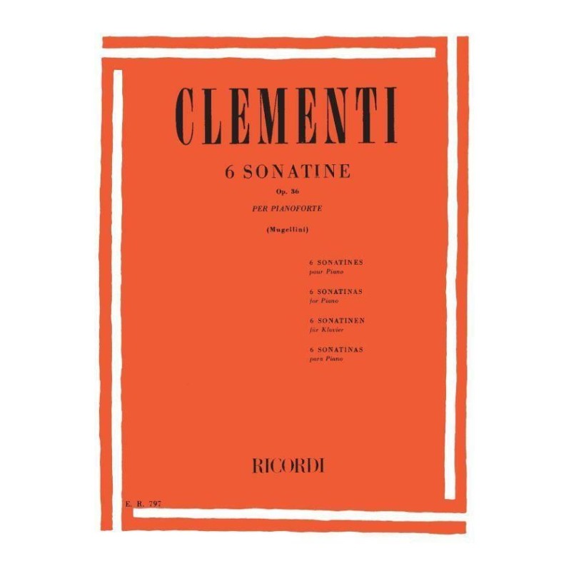 6 Sonatine Op. 36 Clementi