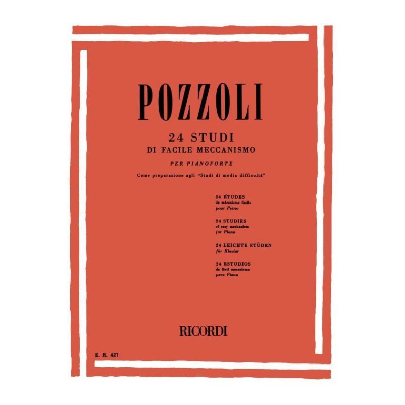 24 Studi di Facile Meccanismo Pozzoli