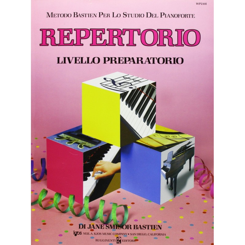 Piano Repertorio Livello Preparatorio Bastien