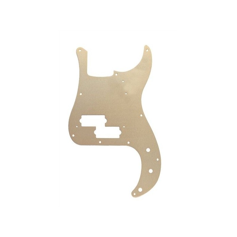 Fender Pickguard '57 PBass 10-Hole Gold Anodized