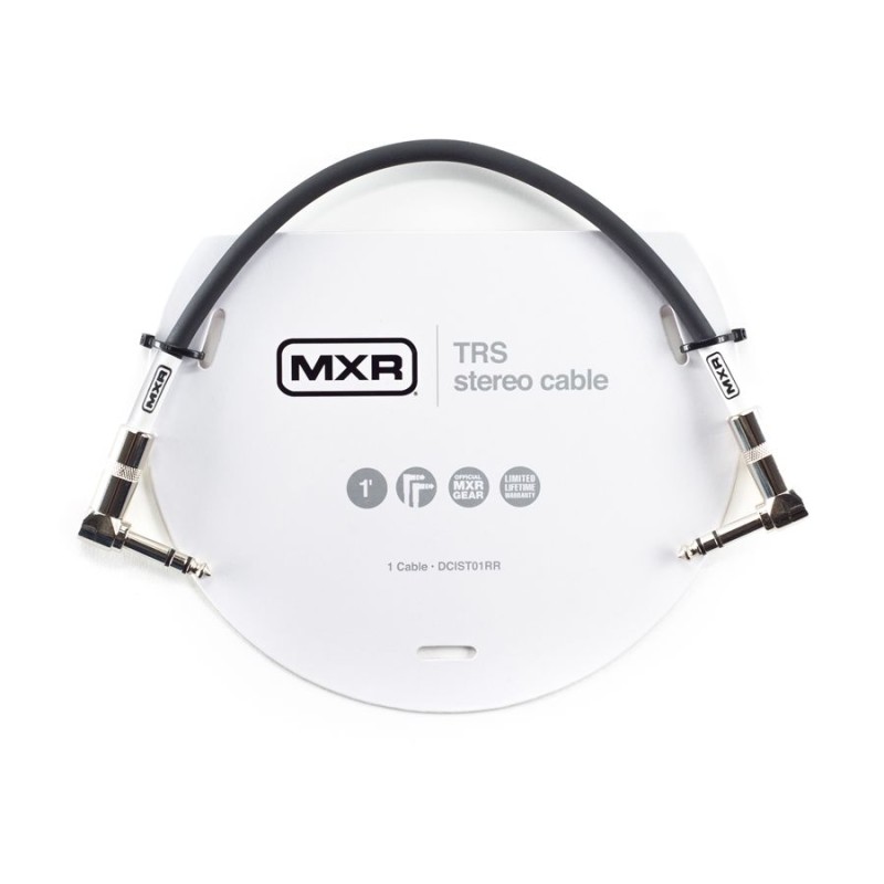 MXR 1 ft TRS Stereo Cable Right/Right DCIST01RR