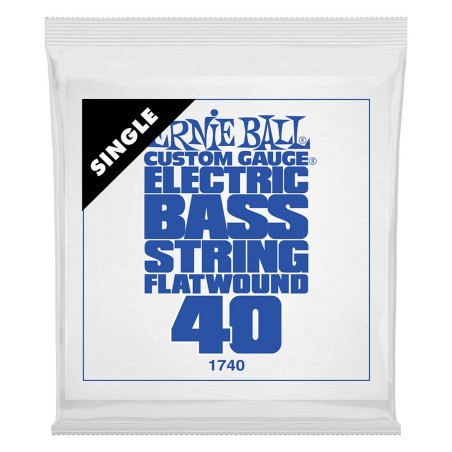 Ernie Ball 1740 40 Steel Flatwound Bass