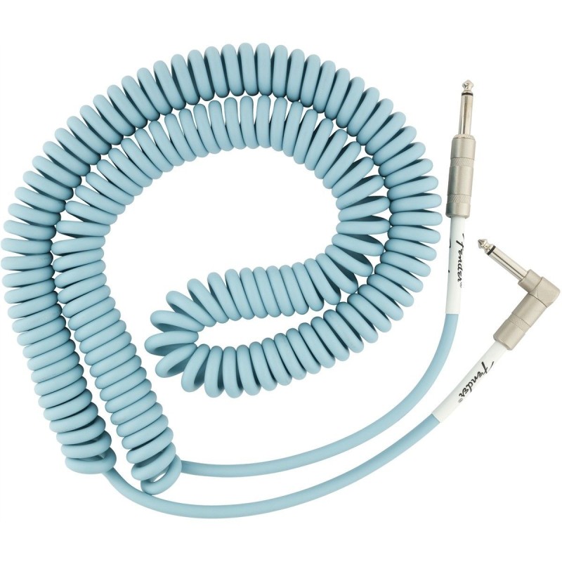Fender Original Coil Cable Straight-Angle 9m DB