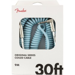 Fender Original Coil Cable Straight-Angle 9m DB