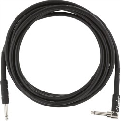 Fender Professional Cable Straight/Angle 3m Black