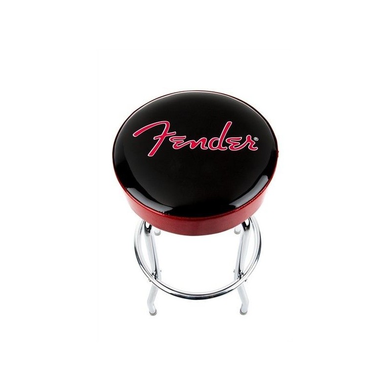Fender Barstool Logo 30" Red