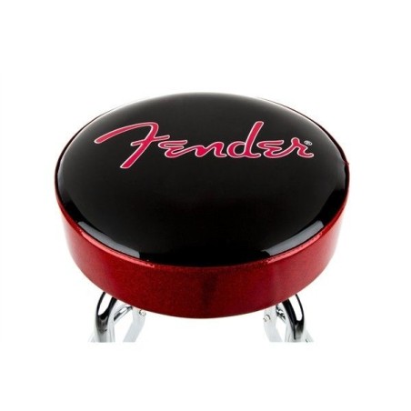 Fender Barstool Logo 30" Red