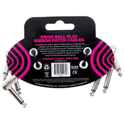 Ernie Ball 6384 Flat Patch White 3 Pack