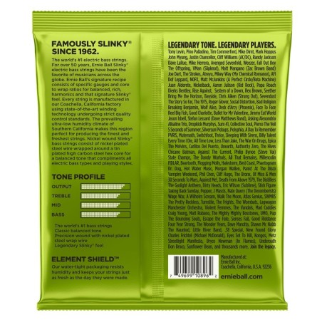 Ernie Ball 2856 45-105 Regular Slinky Medium Scale