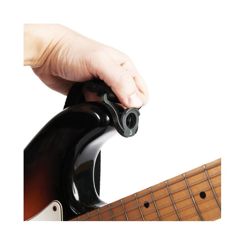 D'Addario 50BAL00 Auto Lock BK