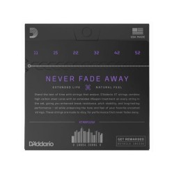 D'Addario XTABR1152 Custom Light 11-52