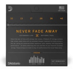 D'Addario XTE1046 Regular Light 10-46