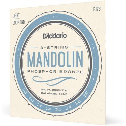 D'Addario EJ73 Mandolin Light