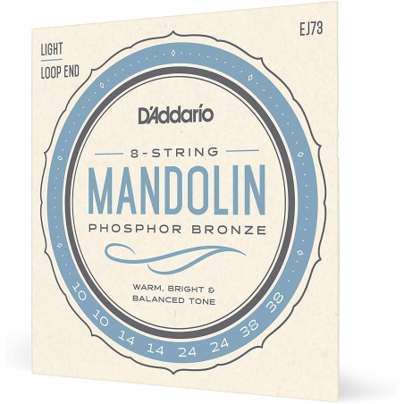 D'Addario EJ73 Mandolin Light