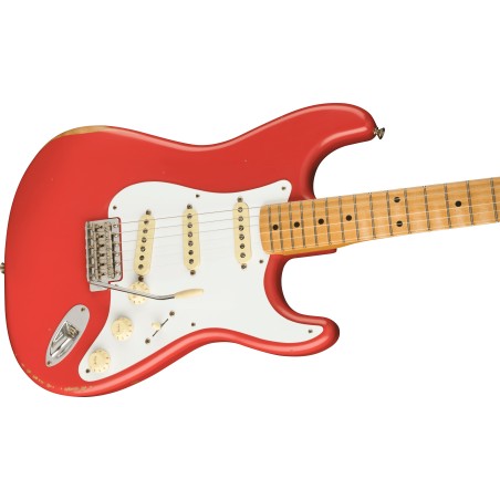 Fender Vintera Road Worn '50s Stratocaster MN Fiesta Red