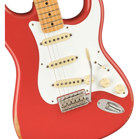 Fender Vintera Road Worn '50s Stratocaster MN Fiesta Red