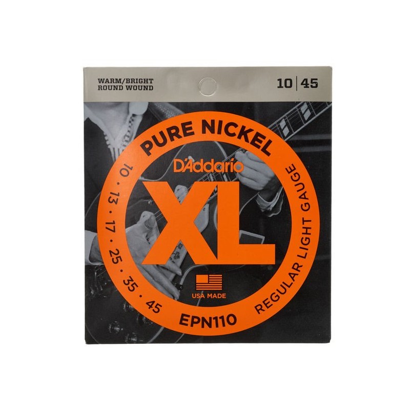 D'Addario EPN110 Regular Light 10-45