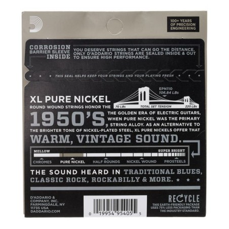D'Addario EPN110 Regular Light 10-45