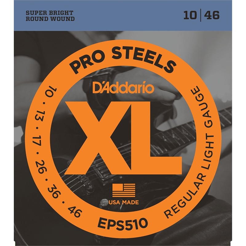 D'Addario EPS510 Regular Light 10-46