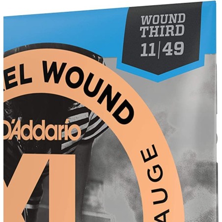 D'Addario EXL115W 11-49 Third Wound