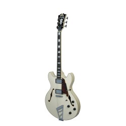 D'Angelico Premier DC Stairstep Tailpiece Champagne