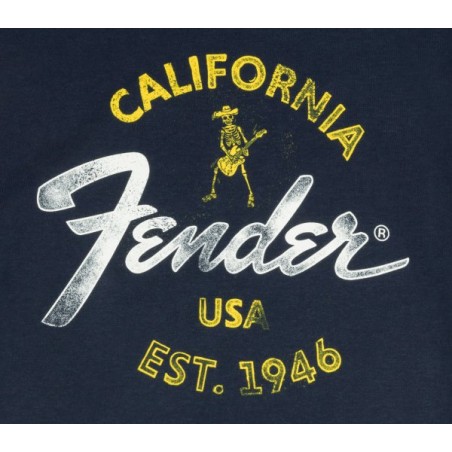 Fender Baja T-Shirt Blue S