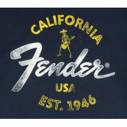 Fender Baja T-Shirt Blue M