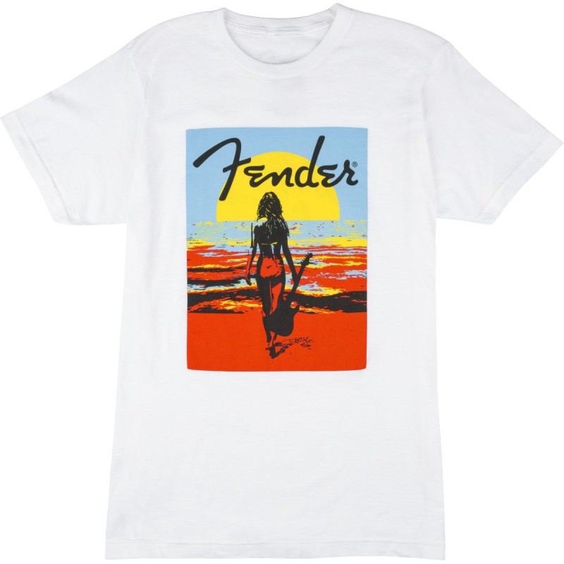 Fender Endless Summer T-Shirt White S