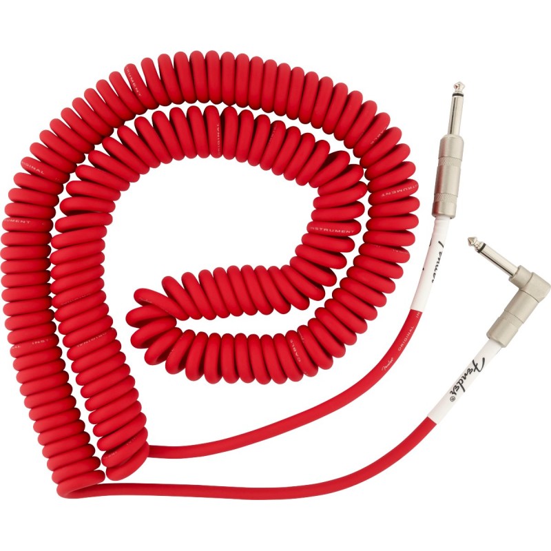 Fender Original Coil Cable Straight-Angle 9m FR