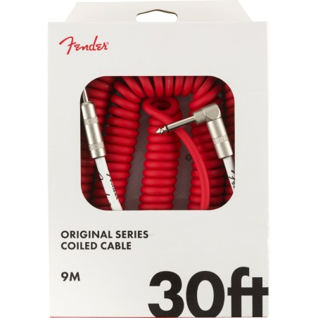 Fender Original Coil Cable Straight-Angle 9m FR