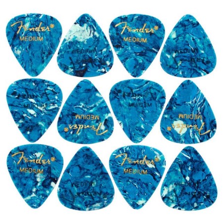 Fender 351 Ocean Turquoise Picks Medium