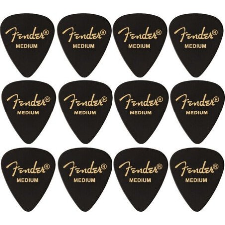 Fender 351 Black Picks Medium